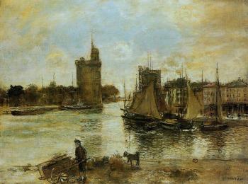 簡 弗朗索瓦 拉法埃裡 The Port of La Rochelle in Autumn 簡 弗朗索瓦 拉法埃裡 The Port of La Rochelle in Autumn